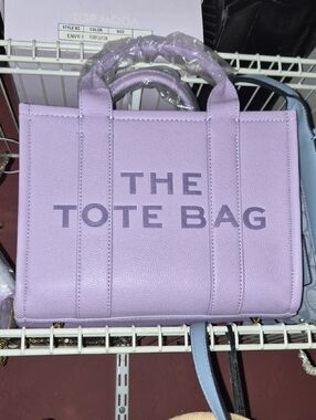 Lavender Tote Bag - The Tote Bag W/ Wallet And Strap. New